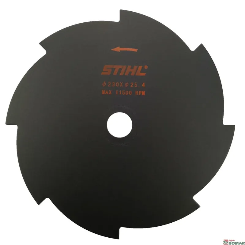 Tarcza do cięcia trawy 230-8, otwór 25,4mm | Sprawdzony produkt