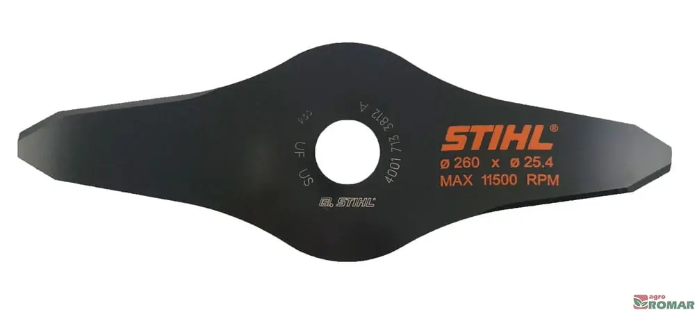 Tarcza do cięcia trawy 260-2, otwór 25,4mm | Spiesz się