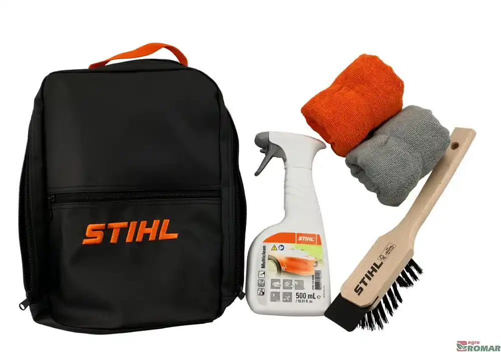 Zestaw do pielęgnacji i konserwacji robotów koszących oraz kosiarek do trawy STIHL RM Care&Clean Plus | Hit sprzedaży