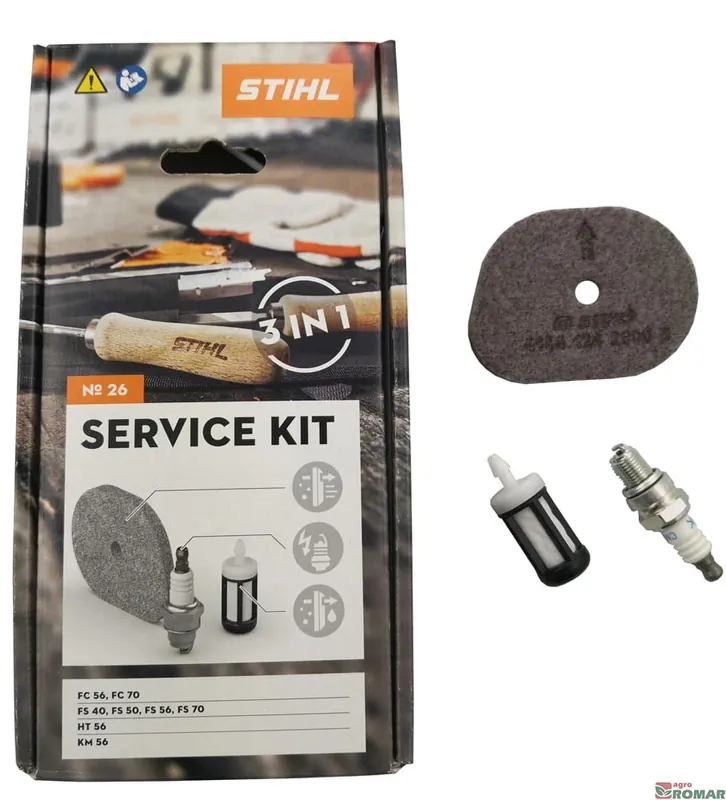 Zestaw serwisowy STIHL nr 26 FS40 FS50 FS56 FS70 KM56 HT56 FC56 FC70 | Niska cena