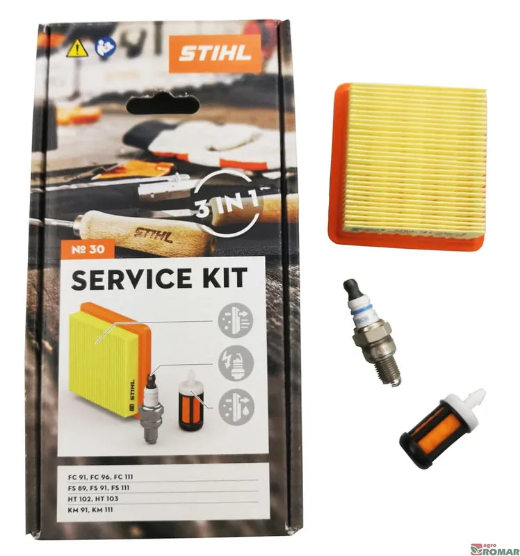 Bardzo popularny produkt | Zestaw serwisowy STIHL nr 30 4-MIX FS89 FS91 FS111 HT102 HT103 KM91 KM111 FC91 FC96 FC111