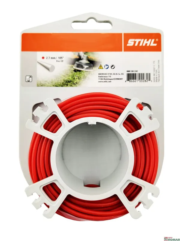 Żyłka okrągła 2,7mm x 9,0m - Top produkt