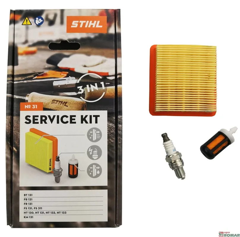 Zestaw serwisowy STIHL nr 31 4-MIX FS131 FS311 HT130 HT131 HT132 HT133 KM131 FR131 FB131 BT131 - Promocja kończy się wkrótce