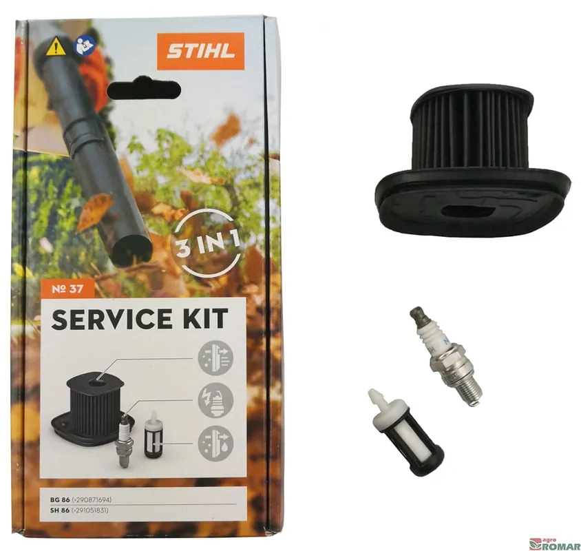 Top oferta - Zestaw serwisowy STIHL nr 37 dmuchawy i odkurzacze BG86 SH86