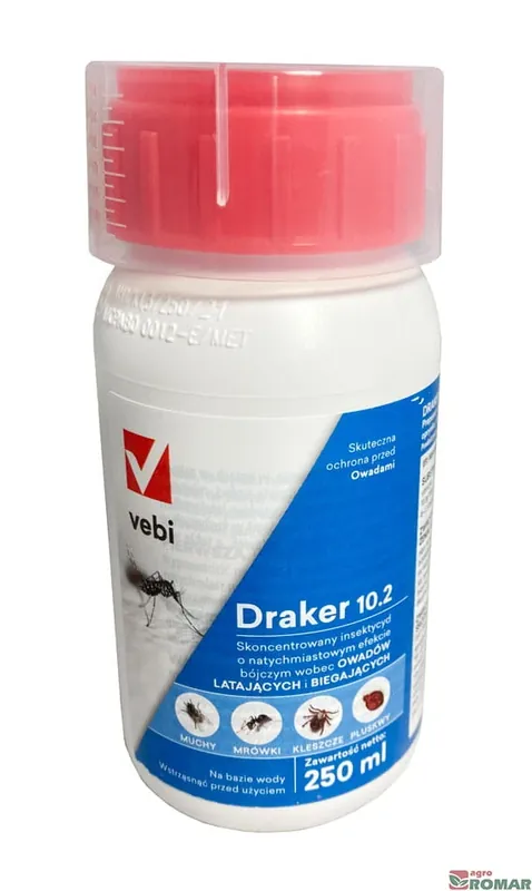 Produkt wysokiej jakości | Draker 10.2 (preparat owadobójczy) 250ml