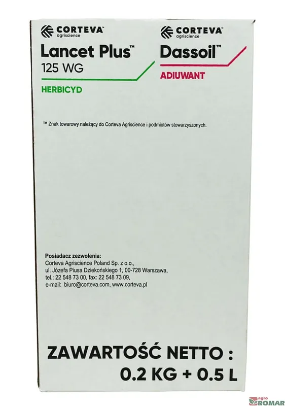 Szybka dostawa | LANCET PLUS 125WG 200g + Dassoil 500 ml