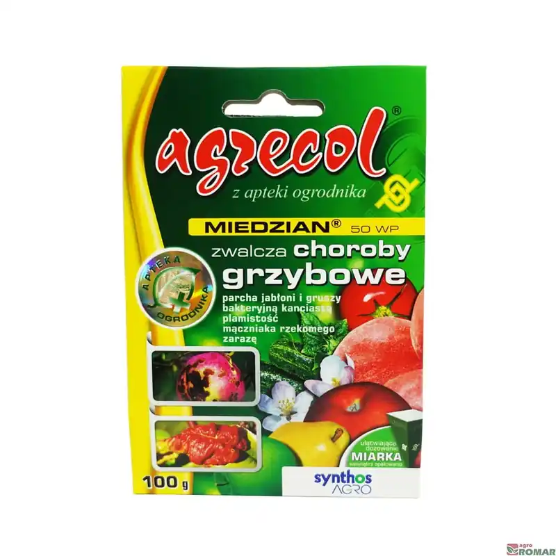 Miedzian 50WP Agrecol 100g | Produkt ceniony przez klientów
