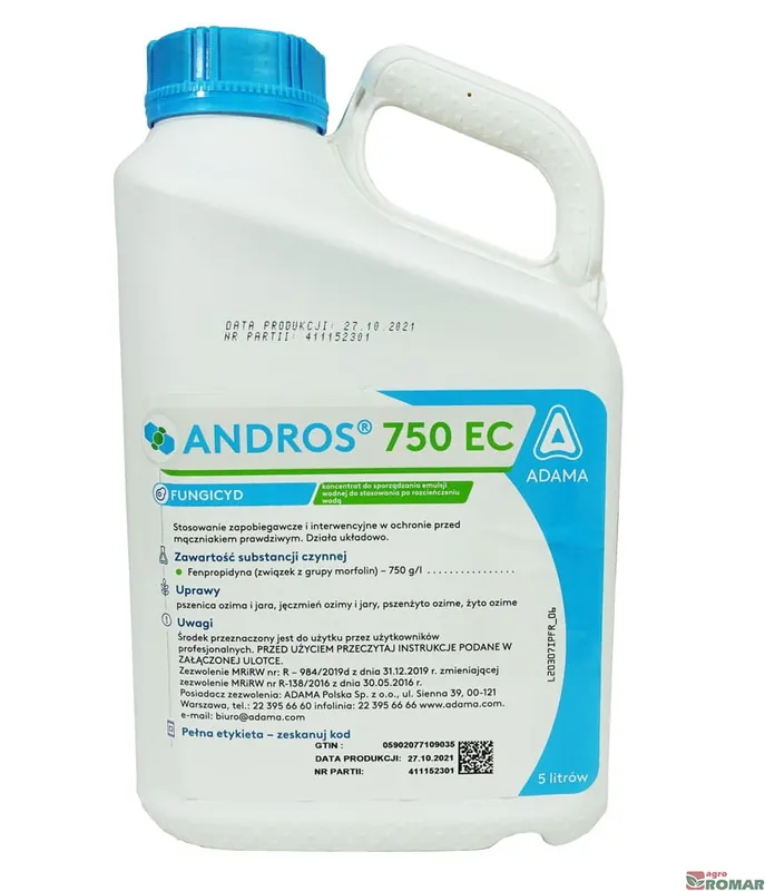 Jakość premium - ANDROS 750 EC 5L