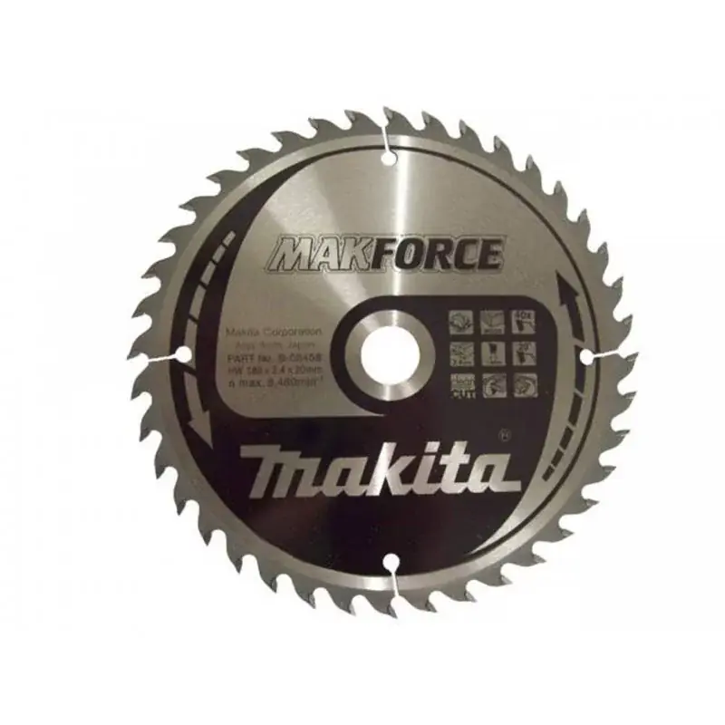 Świetna oferta | MAKITA TARCZE TNĄCE MAKFORCE 180 X 20 40Z B-08458