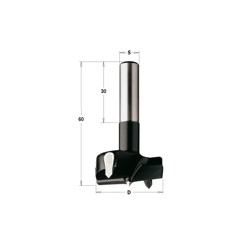Bestseller | CMT WIERTŁO PUSZKOWE D-35 L-60 S-8/30 UCHWYT CYLINDRYY