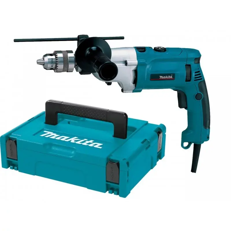 Produkt wysokiej jakości | MAKITA HP2070J 2-biegowa wiertarka udarowa 1010W w walizce MAKPAC