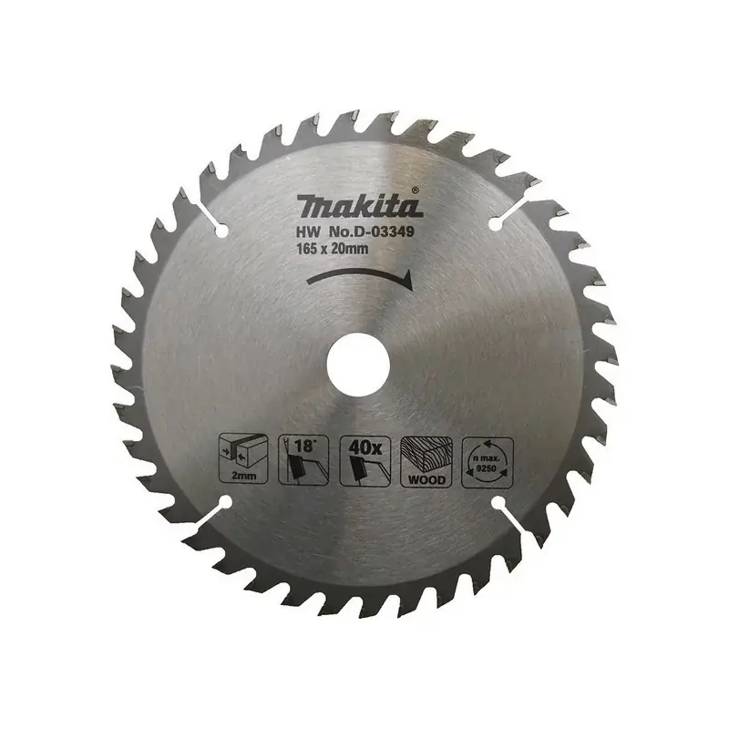 Szybka dostawa - MAKITA TARCZA HM DO DREWNA 165 X 20 40Z D-03349