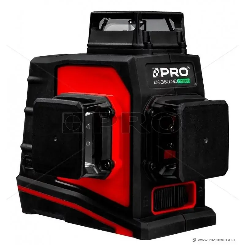 Oszczędź | Laser płaszczyznowy PRO LK-360.3DG (zielona wiązka)