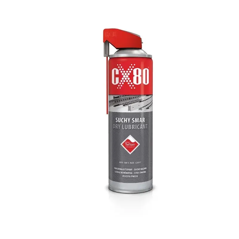 CX80 SUCHY SMAR TEFLON 500ml - Oszczędź więcej