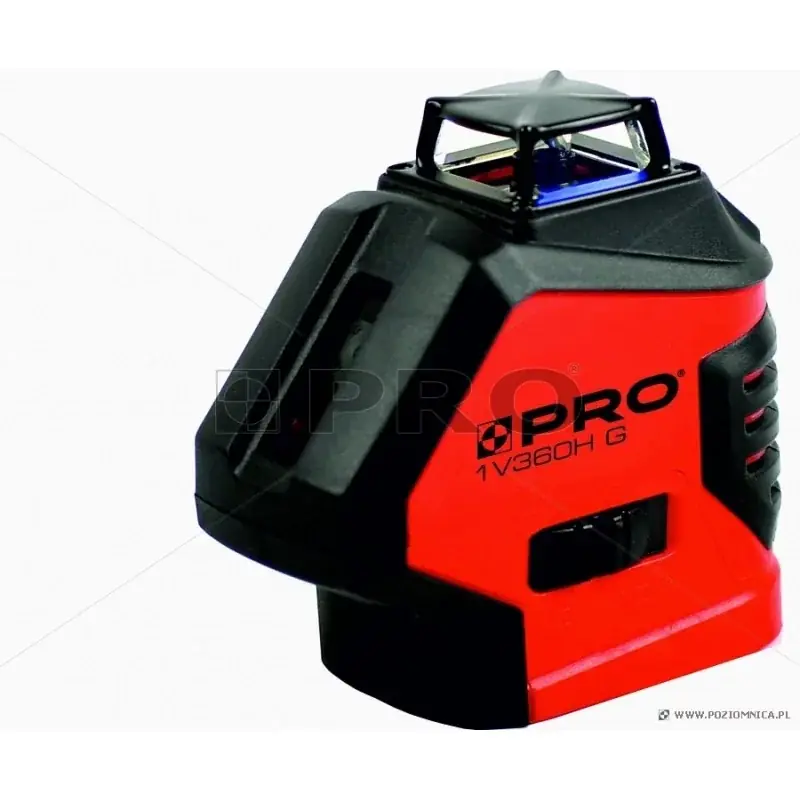 Laser krzyżowy LK-1V360H G (zielona wiązka) PRO - Megacena
