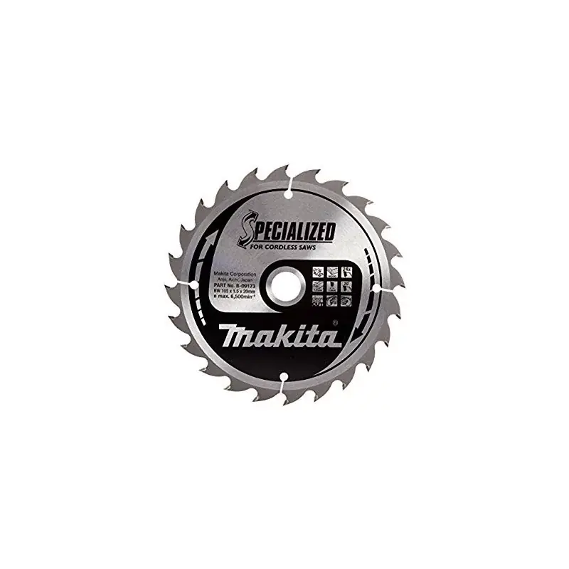 Okazja - MAKITA B-09173 tarcza tnąca fi165 x 20 24Z akumulatorowe