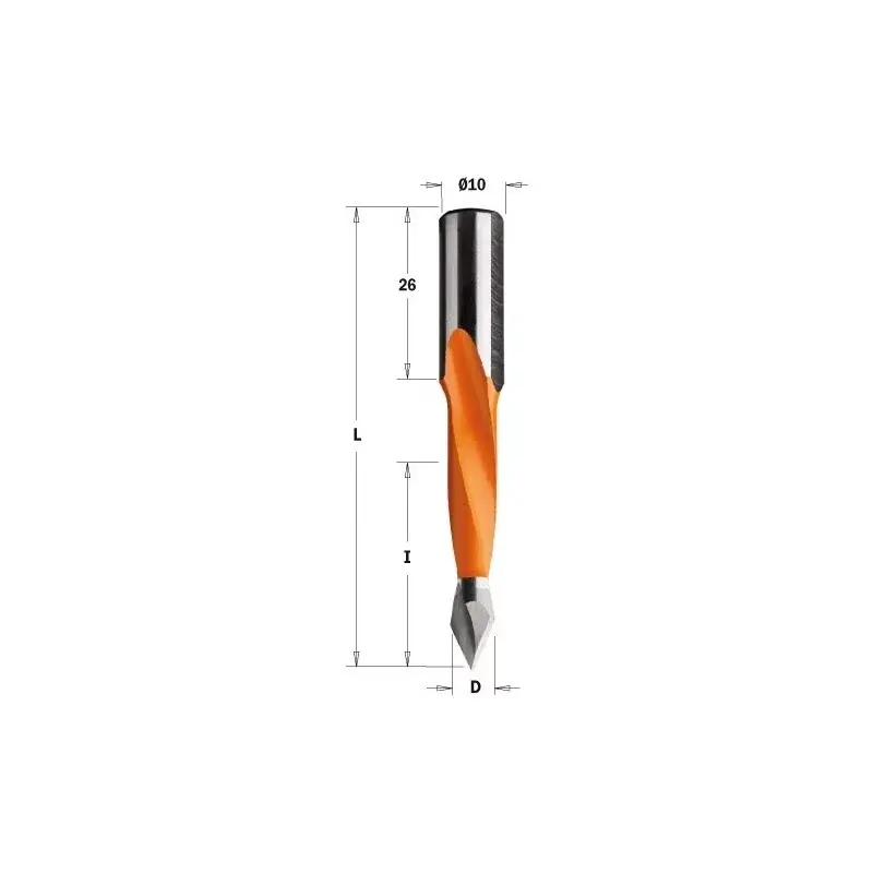 WIERTŁO PRZELOTOWE D-6 L-70 S-10X26-LEWE - Produkt ceniony przez klientów