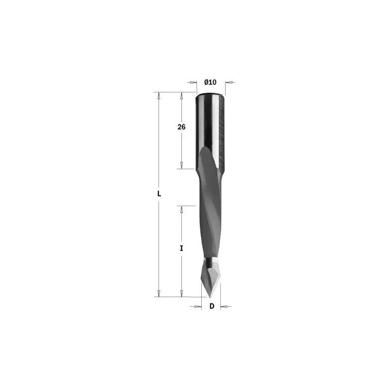 Świetna oferta | CMT WIERTŁO PRZELOTOWE D-4 I-30 L-70 S-10X26 RH