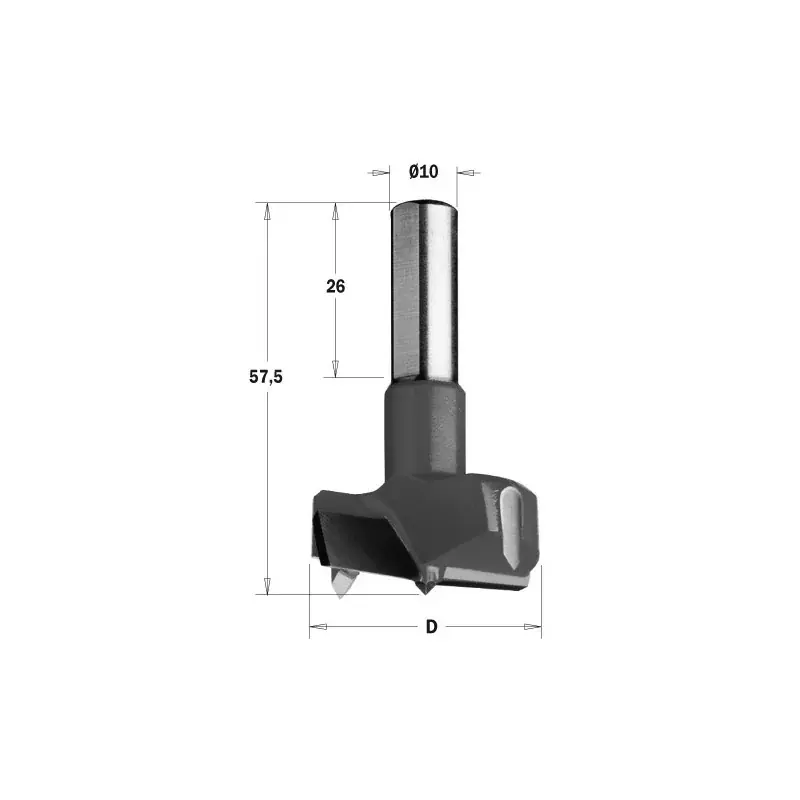 CMT Wiertło Puszkowe HW D28 L57,5 S10x26 RH 317.280.11 - Okazja