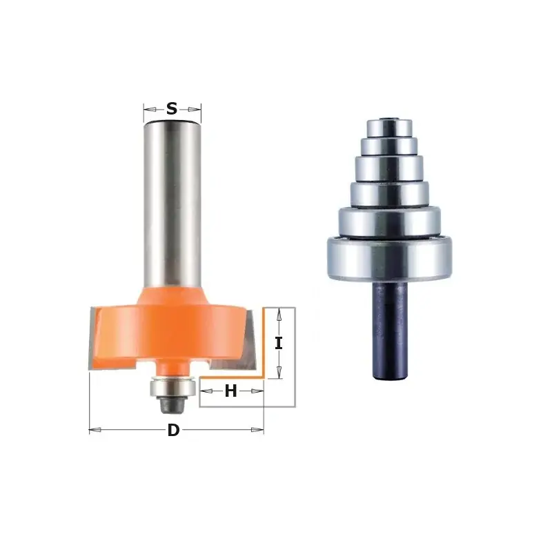 Oferta - CMT FREZ zestaw do wręgowania D-34,9 I-12,7 H-0 - 12,7 S-8( WYMIENNE ŁOŻ.)