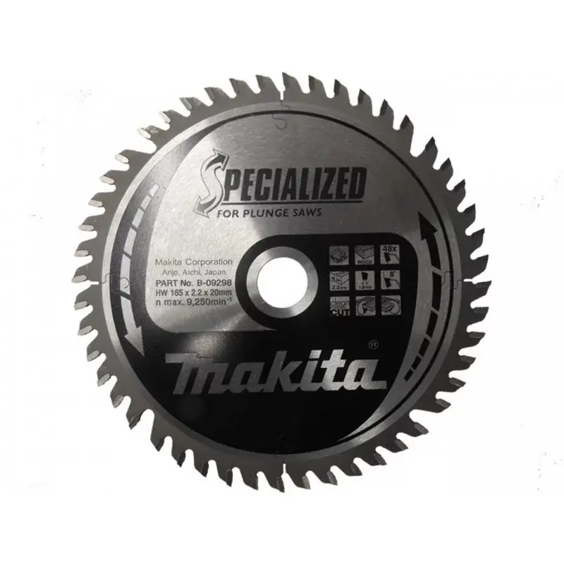 Świetna cena - PIŁA TARCZOWA DO SP6000 165x20 48z MAKITA B-09298