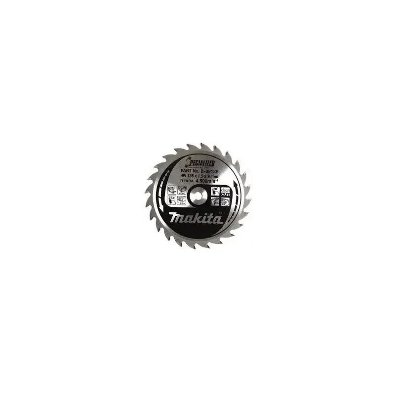 Oszczędź - MAKITA TARCZA SPECJALIZOWANA 136 X 10 24Z B-09139
