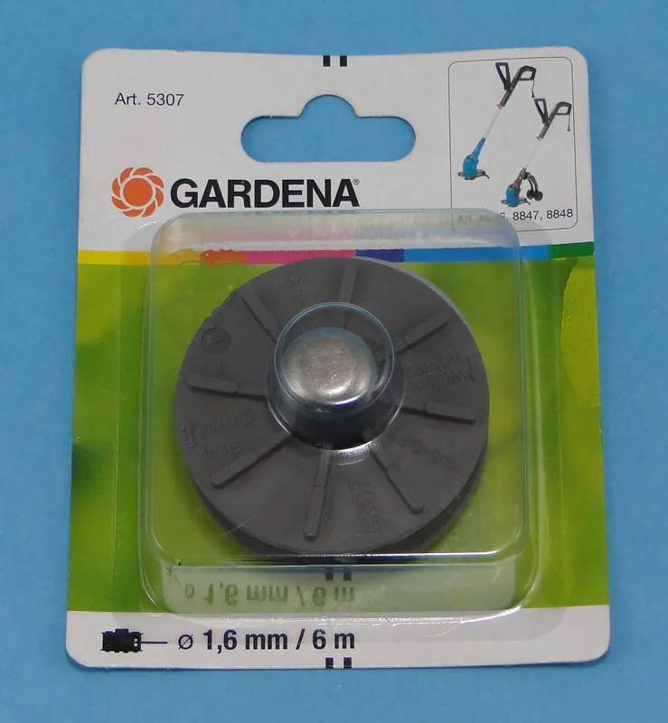 Gardena kaseta z żyłką do podkaszarki elektrycznej Gardena EasyCut 400, 480, ComfortCut 450, PowerCut 500 - Końcówka serii