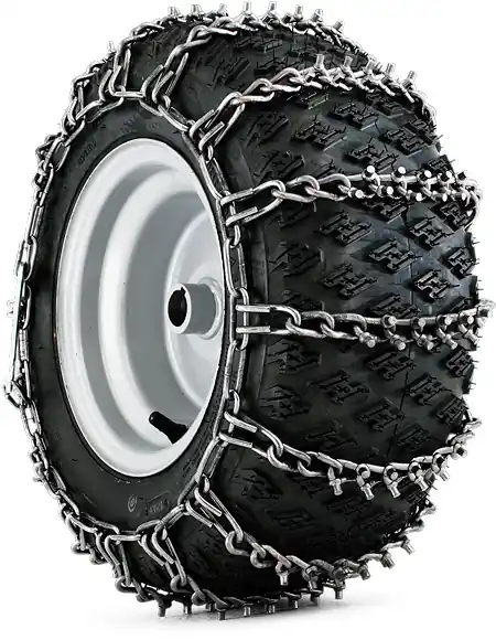 Łańcuchy śniegowe Husqvarna 18x8,5-8" do traktorków Husqvarna, McCulloch. - Zamów dziś