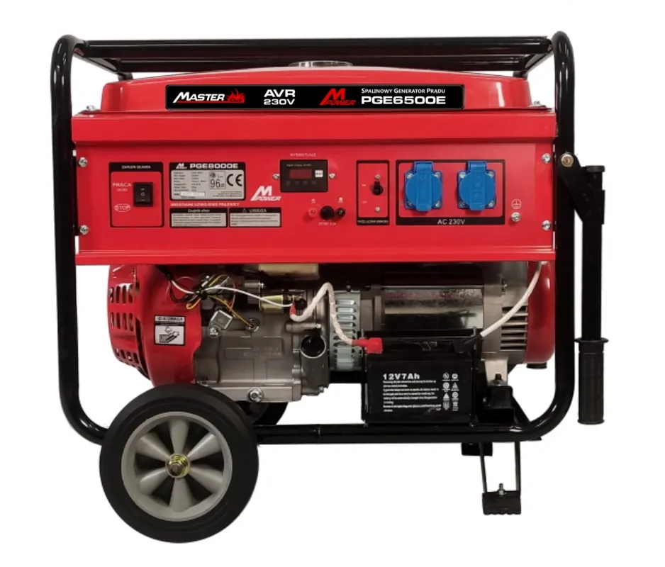 Szybka dostawa | Agregat Prądotwórczy MasterCut PGE6500E 5,0kW 230V 13KM 230V