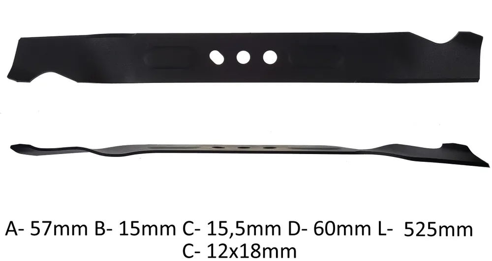 NÓŻ DO KOSIARKI MASTERCUT SHB53 / SH53 52,5cm FAWORYT GK53 | Łatwy zwrot
