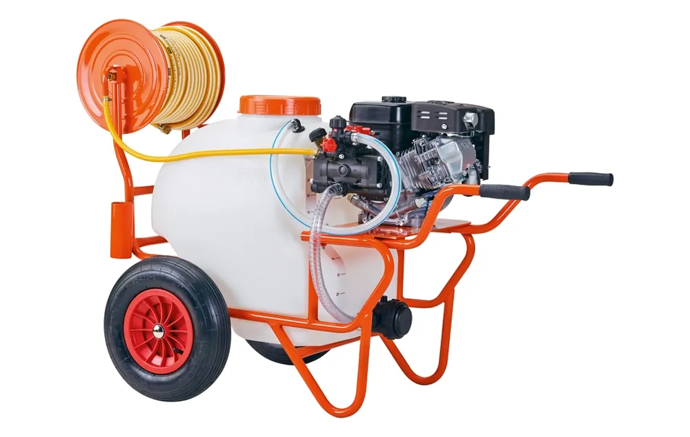 Opryskiwacz taczkowy, wózkowy Triunfo 100l 20bar Loncin 4-suw | Nowość w asortymencie