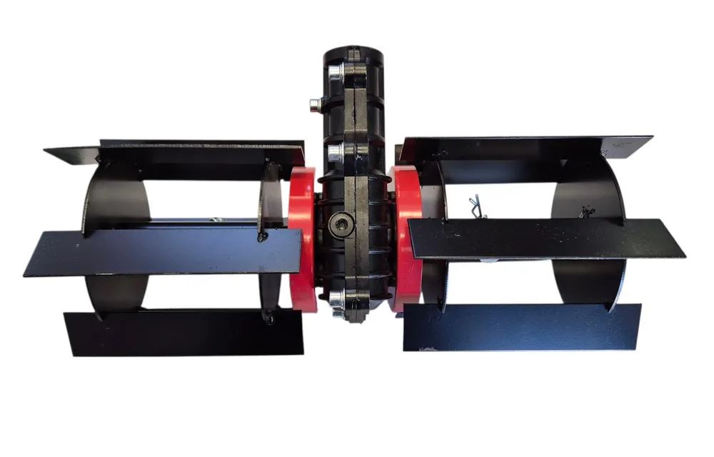 Zostało kilka sztuk | PRZYSTAWKA GLEBOGRYZARKA DO KOSY 26 mm 9 FREZÓW SZEROKOŚĆ ROBOCZA 340 cm WZMACNIANA