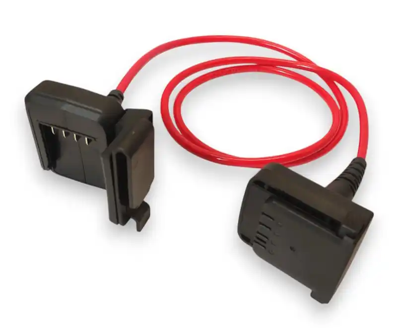 PRZEDŁUŻACZ ADAPTER AKUMULATORA 140cm KV105 KV155 KV205 KVS7000P | Nowość już dostępna