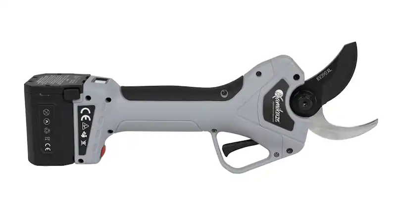 Mega okazja | SEKATOR ELEKTRYCZNY DO GAŁĘZI KAMIKAZE KV390XL 21,6V 2,5Ah x 2szt 40mm