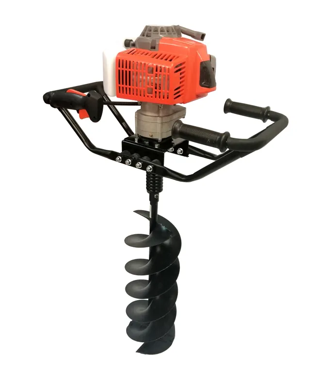 Cena po obniżce | Spalinowa dwuosobowa wiertnica do ziemi 3WT-300B Kasei z wiertłem fi 20cm