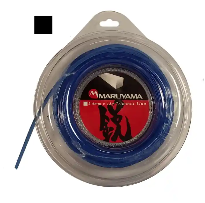 Oszczędź | ŻYŁKA TNĄCA DO KOS SPALINOWYCH KWADRAT LINE-S 2,4MM X 12M MARUYAMA
