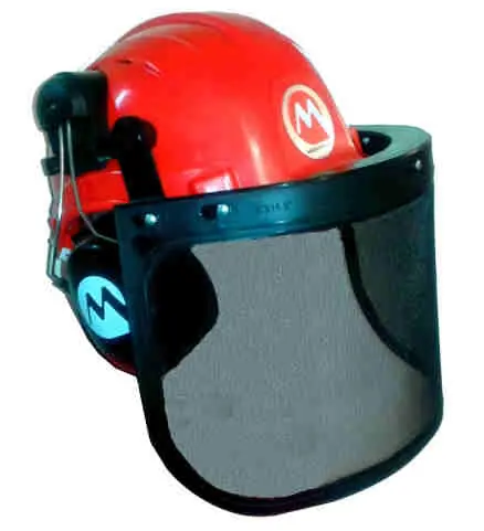 Rabat | KASK OCHRONNY MARUYAMA 362850 NAUSZNIKI+SIATKA NA TWARZ