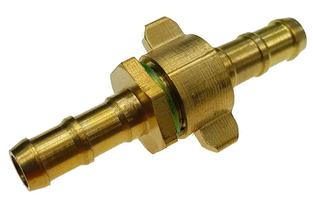 ŁĄCZNIK WĘŻA MOSIĄDZ 8mm 1/4‘‘ | Wysyłka od ręki