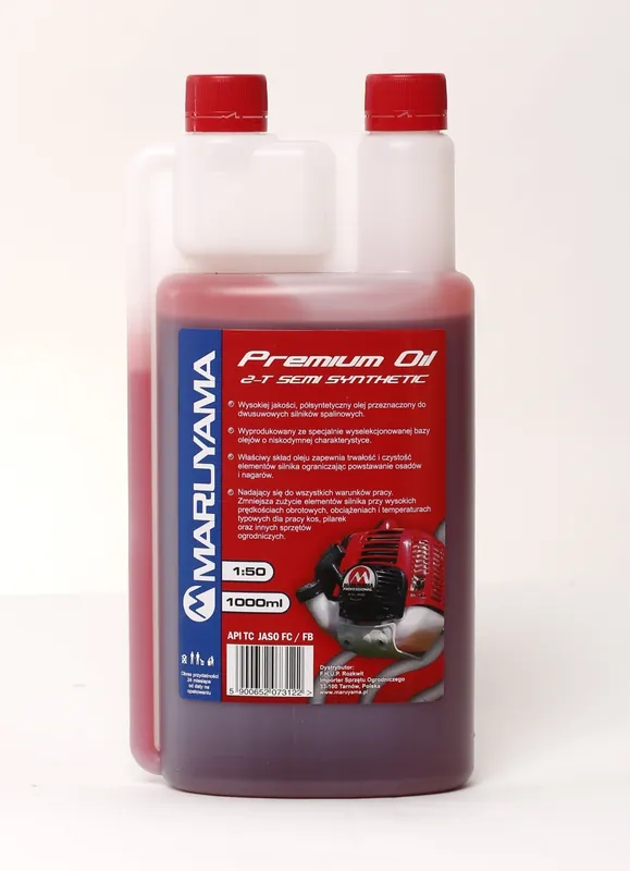 Olej 2T Maruyama do mieszanki butelka z dozownikiem 1000ml - Produkt polecany