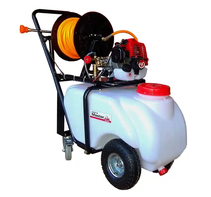Premium - Spalinowy opryskiwacz wózkowy Mastercut 60L, 25bar, 2-suw, OS60T/25