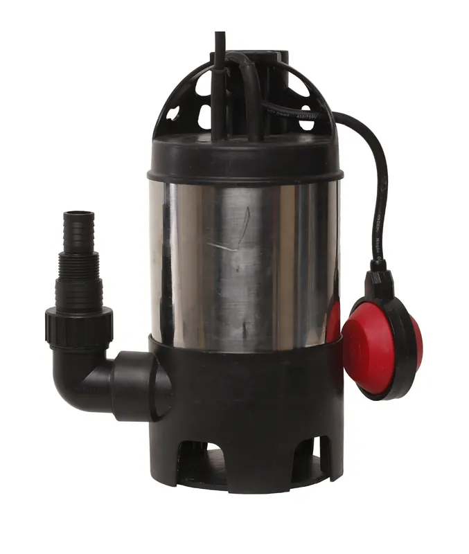 Hit | POMPA ZANURZENIOWA DO WODY MASTERCUT Z PŁYWAKIEM SP1100INOX-1