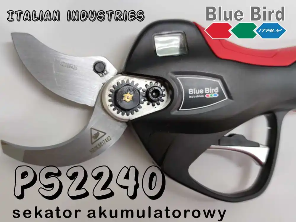 Bardzo popularny produkt - Sekator akumulatorowy Blue Bird PS 22-40 / 4,0 Ah