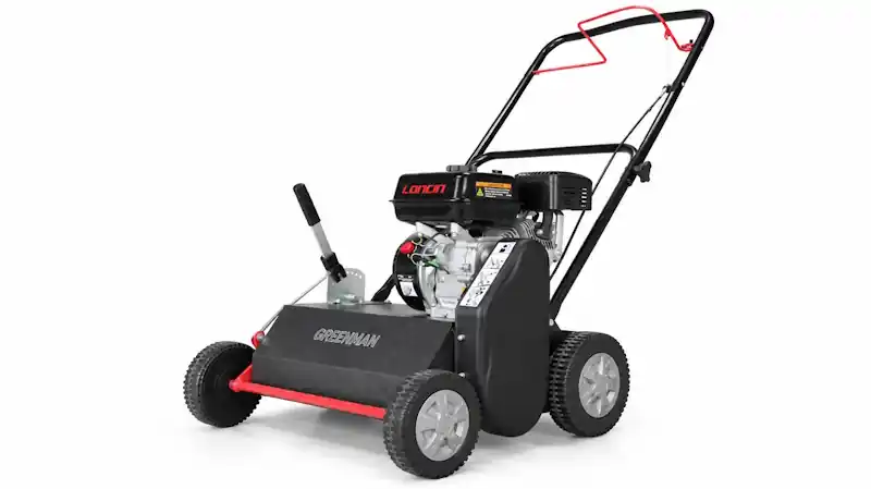 Wysoka jakość | Wertykulator spalinowy GEENMAN LYS46 Loncin 196cc 46 cm – profesjonalny do trawnika
