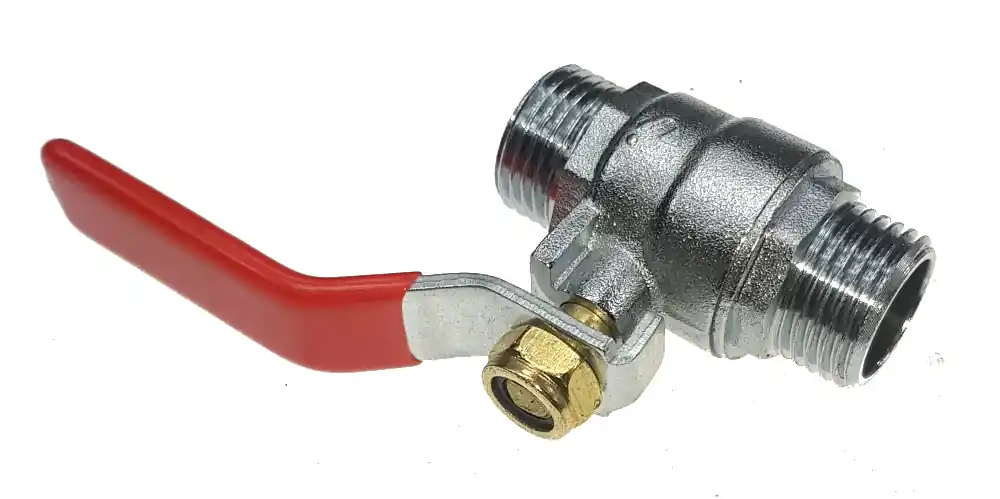 Oferta promocyjna | Zawór kulowy przelotowy gwint zewnętrzny-zewnętrzny 1/2" OS60 OS80 OS100