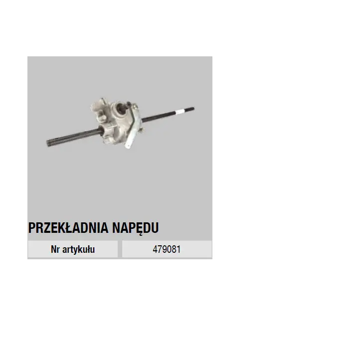 5.13 BR-X - PRZEKŁADNIA NAPĘDU nr 479081 / 492400 | Jakość premium