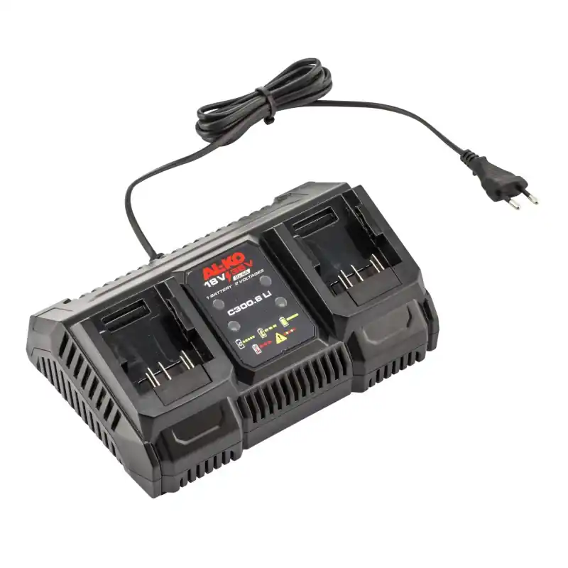 Ładowarka AL-KO C300.6 Li 2x4A 18V / 36V Double 114132 - Hit cenowy