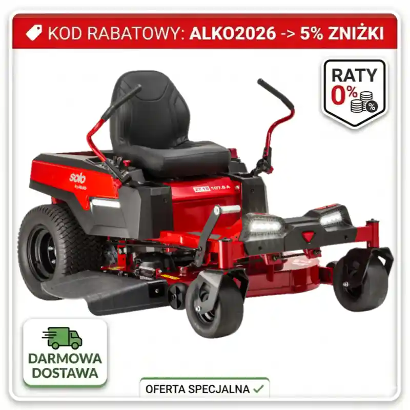 Traktorek Zero-skręt solo by AL-KO ZT18-107.6 A V2 PREMIUM | Oferta promocyjna