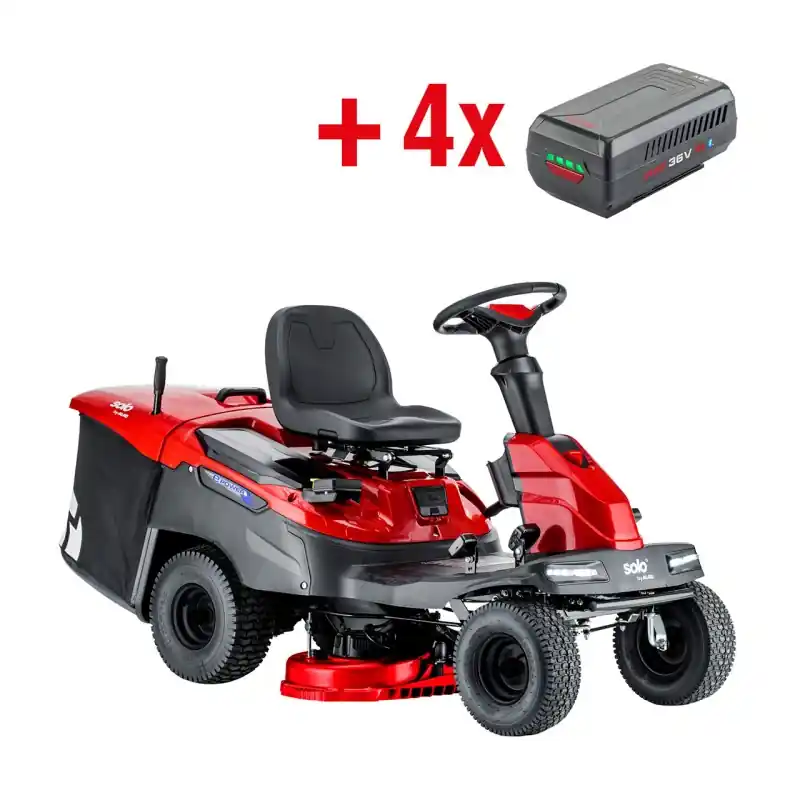 Traktor E-RIDER solo by AL-KO R 74.1 Li 36V (zestaw) - Megacena