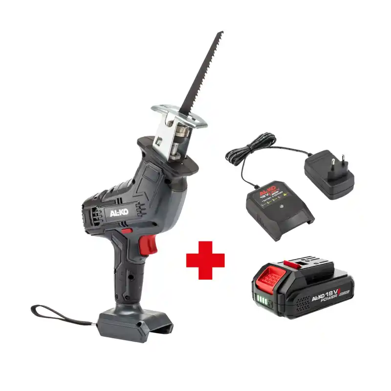 Wyjątkowa oferta - Piła szablasta akumulatorowa AL-KO PSD 1815 18V / 36V zestaw