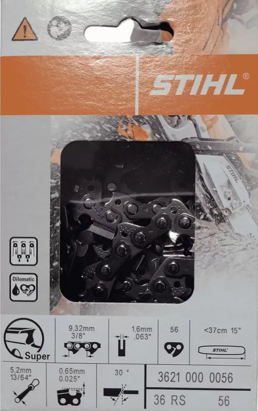 Stihl łańcuch tnący 3/8 1,6mm 56 ogniw prowadzących | Nowy produkt